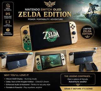 Nintendo Switch OLED – Legend of Zelda Edition