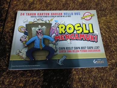 Kartun Lejen... HELLO BOS
Edisi Rosli Mengamuk!