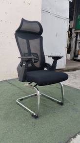 YE43BC Kerusi Tamu High Back Swivel Arm Chair