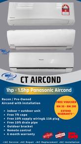 1.5hp Panasonic Aircond AN-2871
