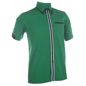 Baju Korporat Kemeja Oren Sport F1 3266 Milo Green