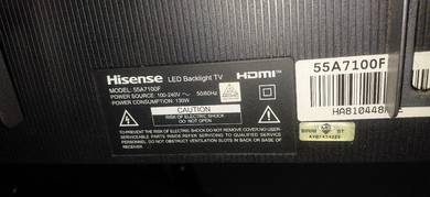 Smart tv hisense 55' 