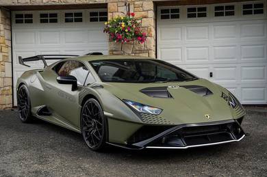 Lamborghini Huracan LP640-2 STO V10 in Setia Alam, SGR
