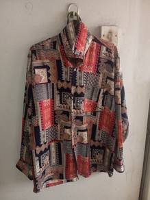 Orlando Men Batik Button Long Sleeve 