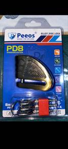 peeos PD8 padlock disc
