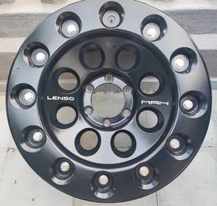 Rim 20 LENSO MAX Matt Black Thailand 20x9.5 ET15