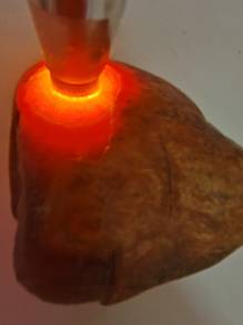 Ice Red Type A Natural Jadeite Jade Rough Stone