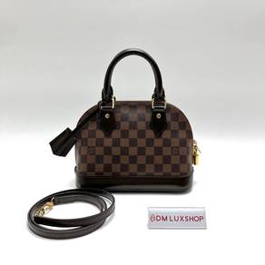 Preloved LV Damier Ebene Alma BB