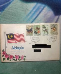 Sampul Surat Hari Pertama dan Setem 1970