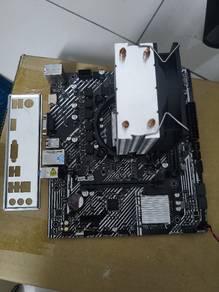 Combo Mobo H510M + CPU i5 10400F + tower cooler