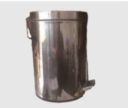 Stainless Steel Dustbin - Medical New