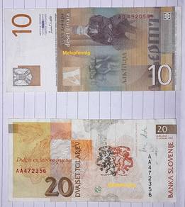 [5 pcs] 1982~2000 World Mix Banknotes
