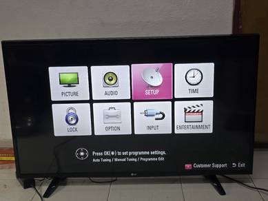 LG 43" FHD LED tv 