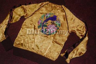 Sukajan burung dan bunga size m