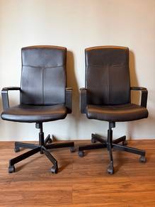 Ikea Millberget Swivel Chair in Black (2 units)