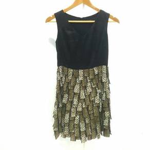 Bcbg Animal Fur Printed Dress