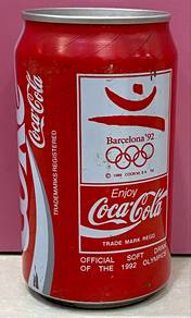 Coke Singapore Barcelona’92 Coca-cola old Can