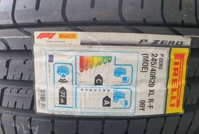 245 40 20 PIRELLI PZERO RUN FLAT RFT Tayar Tyre
