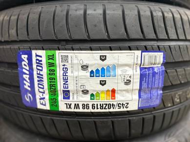 245/40/19 Haida EX-COMFORT Tyre 2026 Tayar