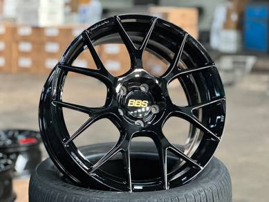New 18x8 BBS REV7 5x112 Black Rim Mini Mercedes BM