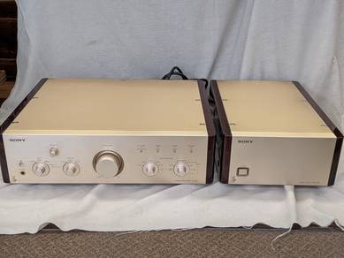 SONY TA-ER1/RPS-ER1 Preamp + PSU, Box & Remote
