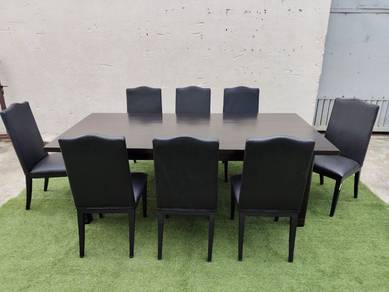 PK186 Meja Makan Kayu Jati Teak Wood Dining Table