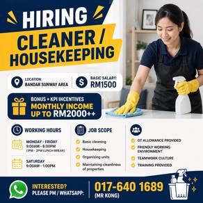 Cleaner / housekeeping