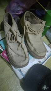 homemade suede chukka boot