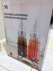 twin tower beverage dispenser