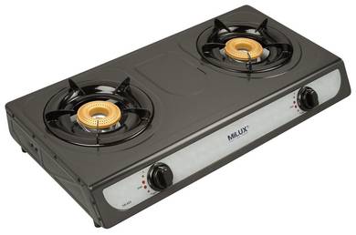 Milux Double Burner Gas Cooker YS023