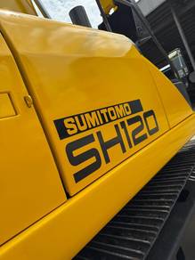 12 Ton SUMITOMO SH120-5 Excavator,Import Japan,