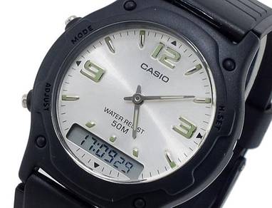 Watch- Casio Dual Time AW49HE-7AV -ORIGINAL