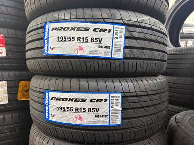 195/55/15 Cr1 Toyo Tayar Baru Tahun2026