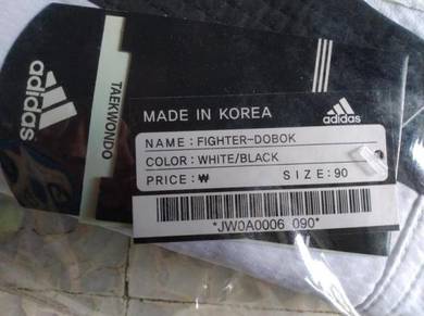 Taekwondo Fighter Dobok Fighting Uniform