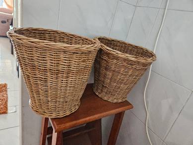 2 bakul rotan