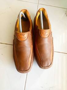 kasut kulit lembu asli..100%leather handmade