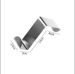 Z Shape Flat Steel Hook | 10 Pieces Set