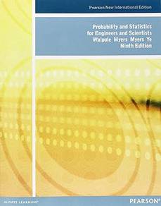 Probability and Statistics for Engineers