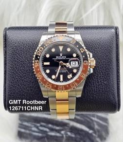 Rolex GMT Rootbeer 40mm Rose Gold 126711CHNR
