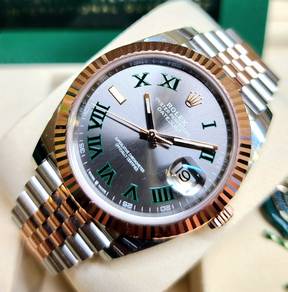 Brand New Rolex Datejust 41mm Wimbledon 126331