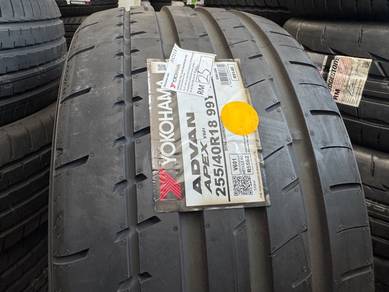 Tayar Baru 255 40 18 Yokohama Advan Apex V601 G20
