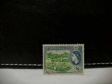 1954 Dominica Stamp Drying Vanilla Beans