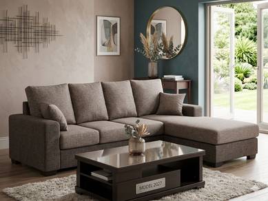 sofa L shape easy clean pocket spring