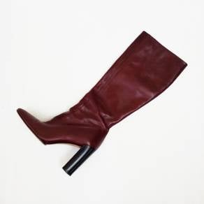 Bally "Chadra" leather boots with square toe