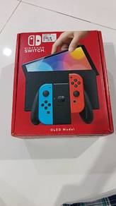 URGENT Nintendo switch oled 64gb red and blue