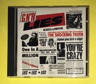 GUNS & ROSES - GNR LIES Cd