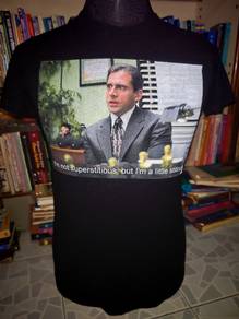 The Office TV Series black T- Shirt