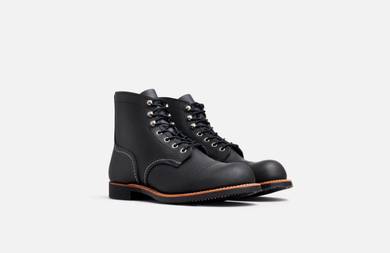 Boot Red Wing Men 6" Iron Ranger Black Harnes 8084