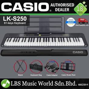 Casio LK-S250 61 Key Casiotone Electric Keyboard