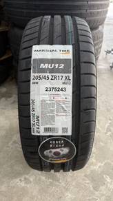New tyre Marshal mu12 uhp 205/45/17 2026 year